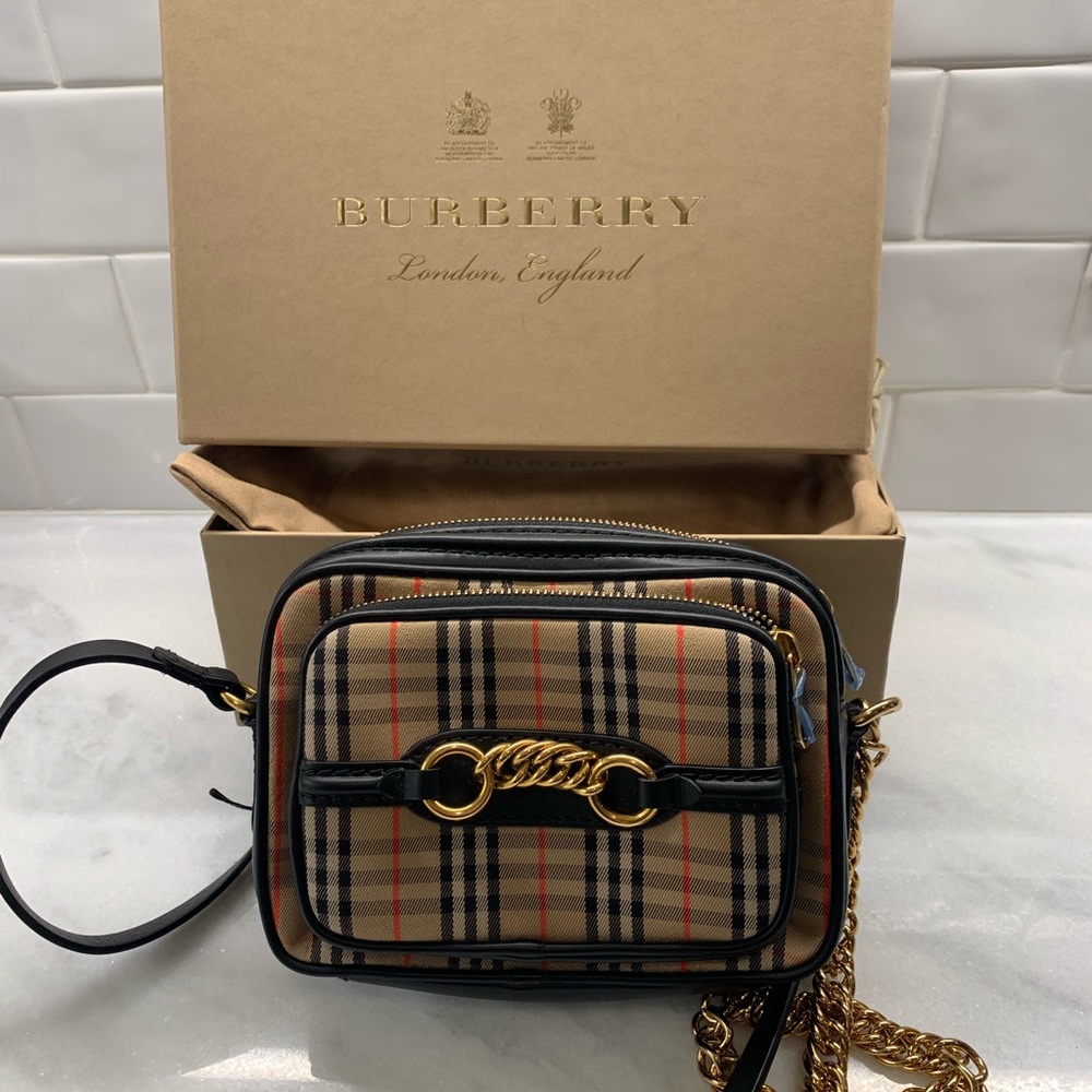 Burberry shoulder strap bag